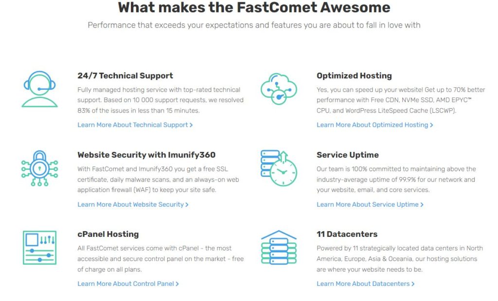 Fastcomet Review Awesome