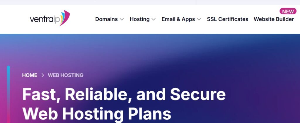 Ventra Ip Best Wen Hosting 2025